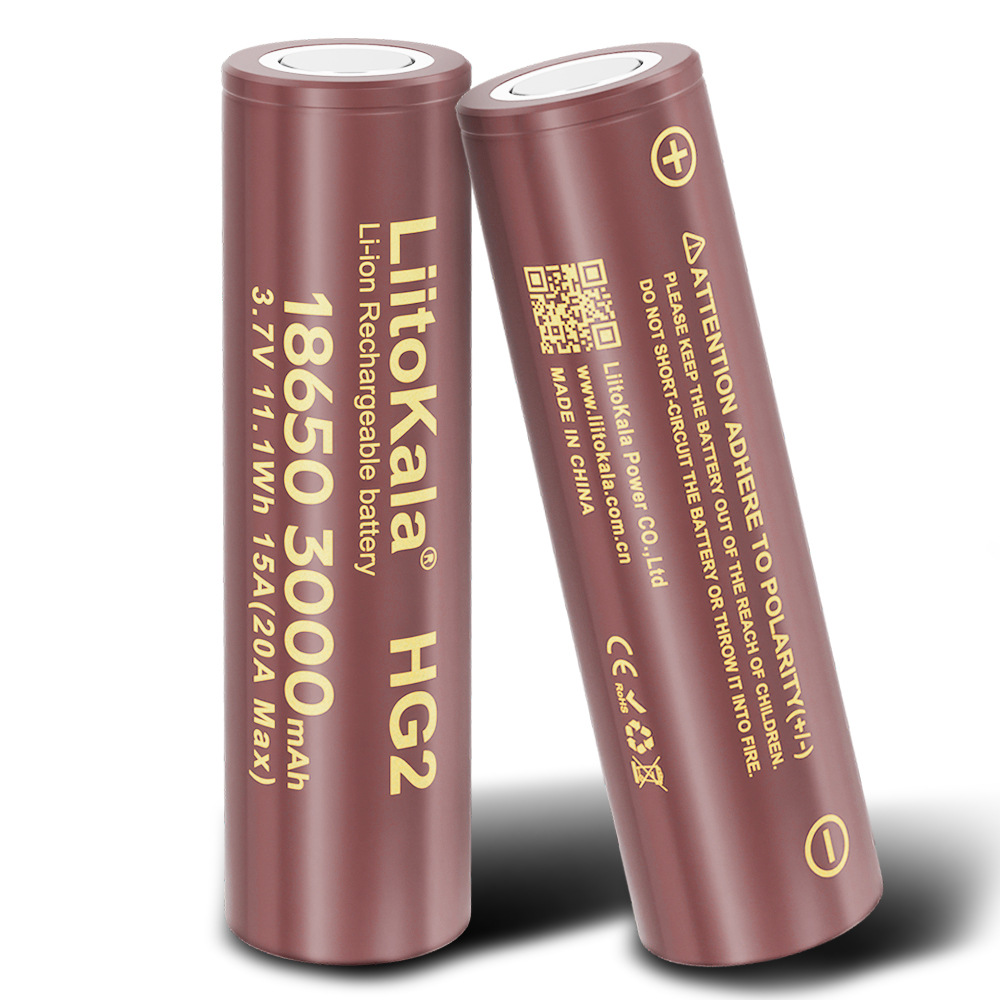 Drone Battery Li-Ion - 2-16pcs LiitoKala 3.7v 18650 HG2 3000mAh