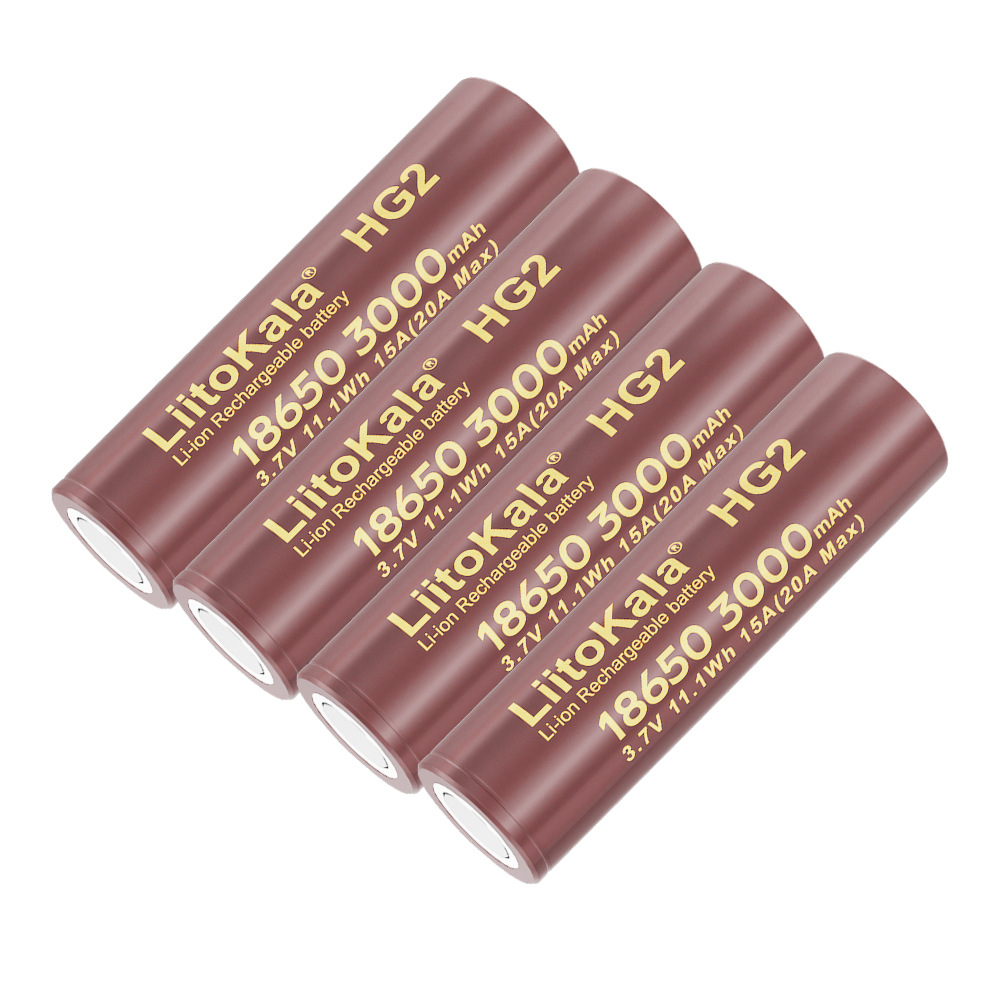 2-16pcs LiitoKala 3.7v 18650 H - Drone Battery Li-Ion recension och pris