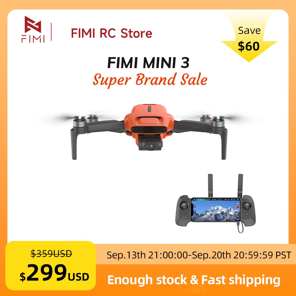FIMI MINI 3 Camere Drone 4K 60 - Drone Battery Li-Ion recension och pris
